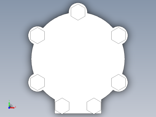 减速器箱体简单装配图前视缩略图