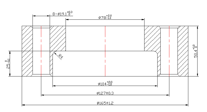 SB 型海底用特种压力管道旋转法兰