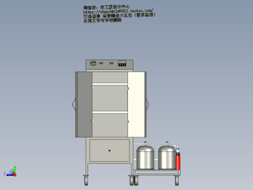 A2_三联动力烤箱SW2015右视缩略图