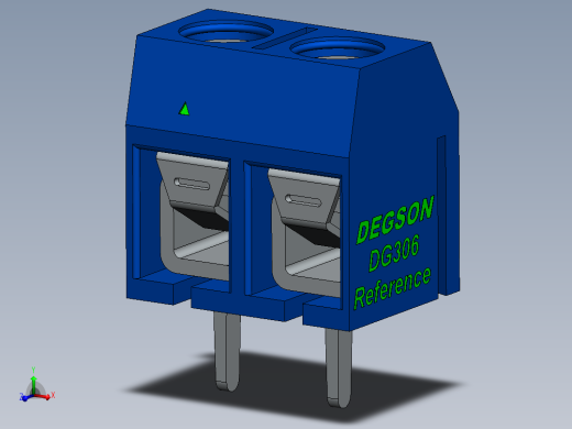 DEGSON DG306 系列 5.0 接线端子-DG306-5.0-xxP-12-00AH