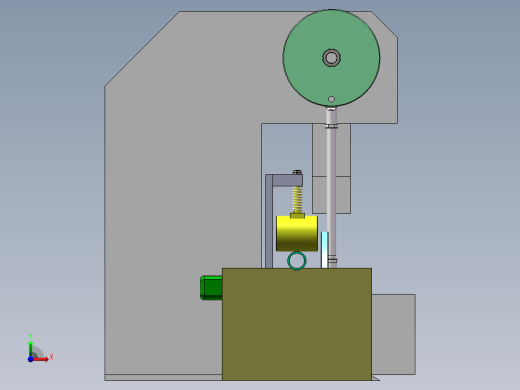 Q100-单边辊自动送料装置的设计【三维SolidWorks】前视缩略图