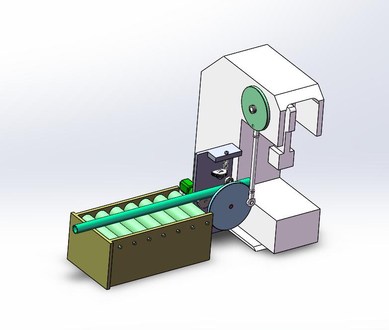 Q100-单边辊自动送料装置的设计【三维SolidWorks】