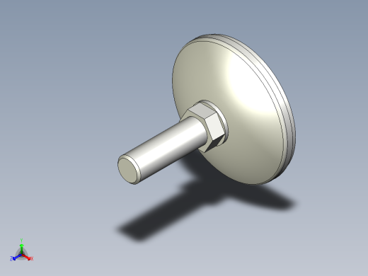 固定腳座1089-3D多系列多零件图纸模型正等轴测缩略图