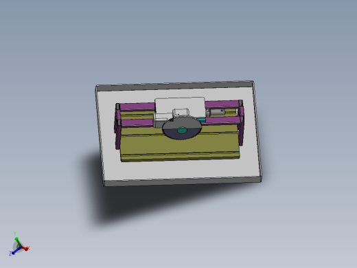 Q284-智能石材切割液压控制系统的设计【三维SolidWorks】