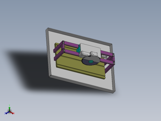 Q284-智能石材切割液压控制系统的设计【三维SolidWorks】正等轴测缩略图