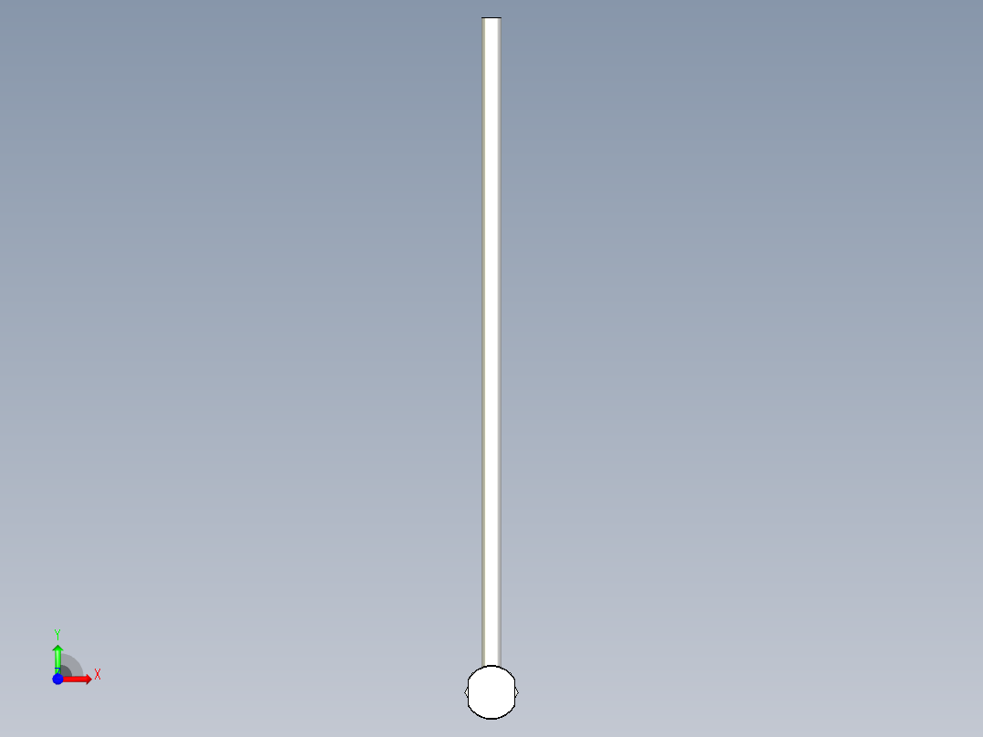 耐高温玻璃光纤_对射型FT-GWY420_3D前视图