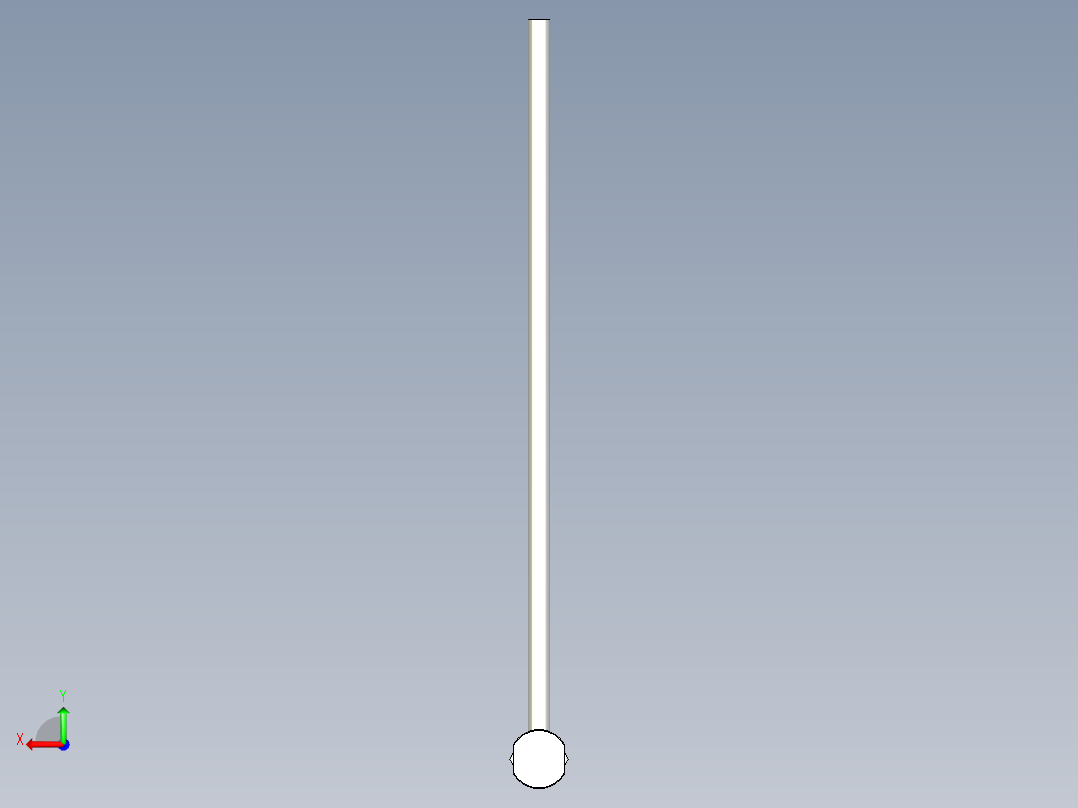 耐高温玻璃光纤_对射型FT-GWY420_3D后视图