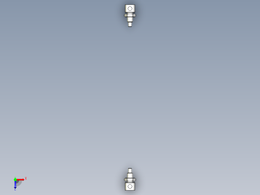 耐高温玻璃光纤_对射型FT-GWY420_3D俯视缩略图
