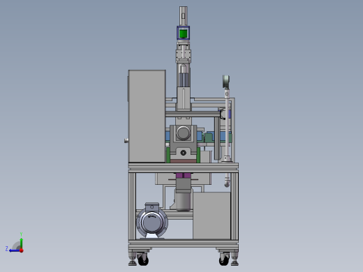 电容外壳检测装配体右视缩略图