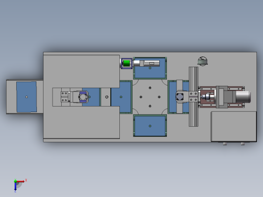 电容外壳检测装配体俯视缩略图