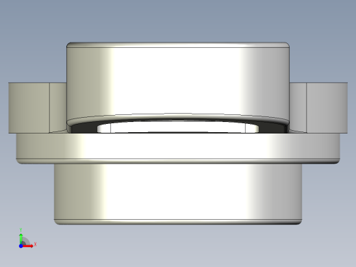管道手动球阀-水管开关阀-手动阀门User Library-md52c150dn32-1_DN25~32.Gland前视缩略图
