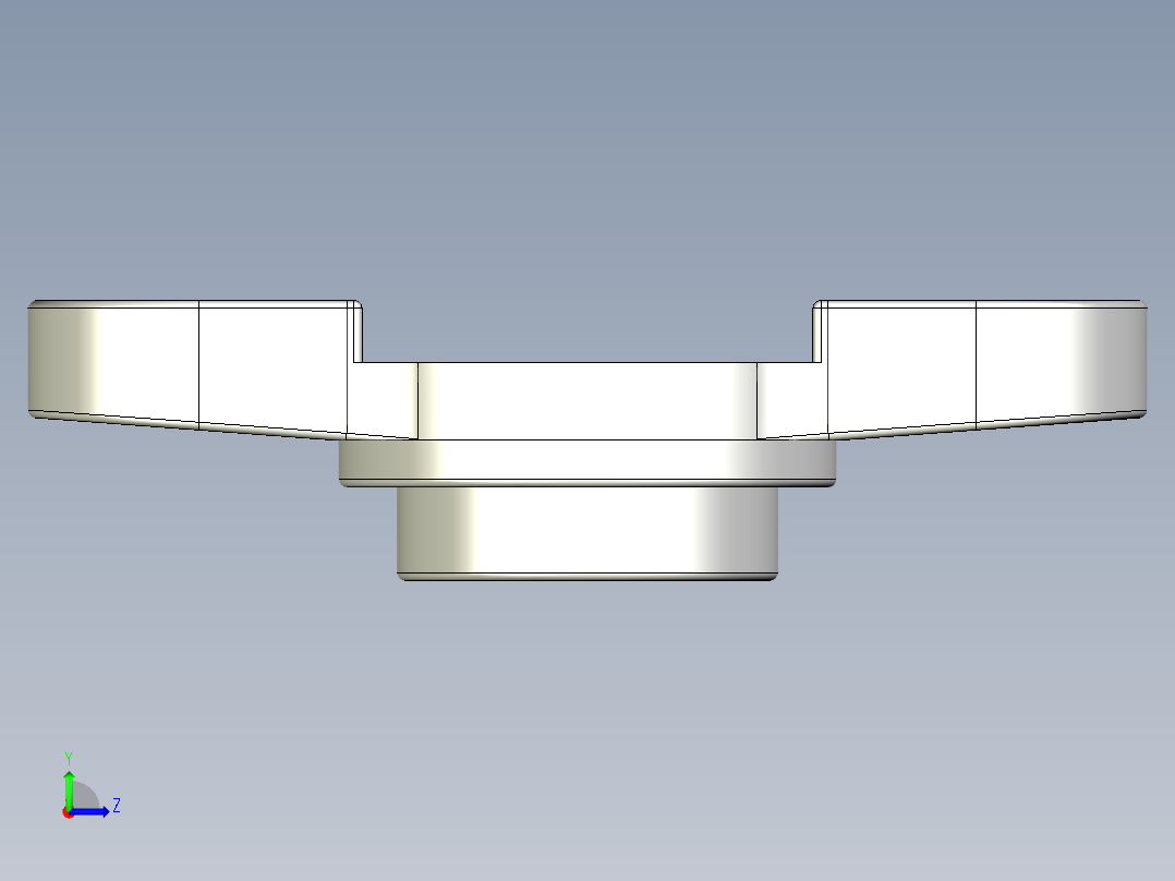 管道手动球阀-水管开关阀-手动阀门User Library-md52c150dn32-1_DN25~32.Gland左视图