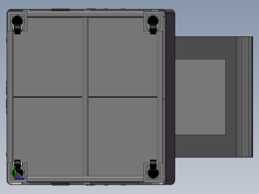 机架组件B左视缩略图
