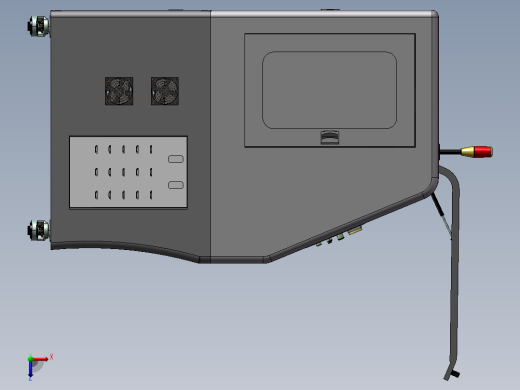 机架组件B俯视缩略图