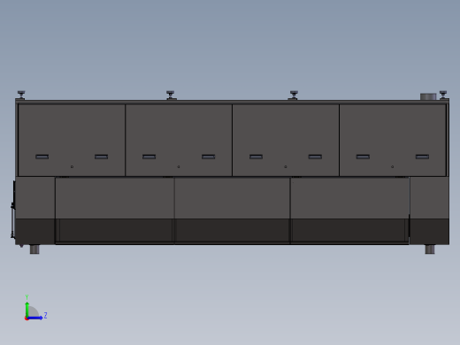 在线式隧道炉左视缩略图