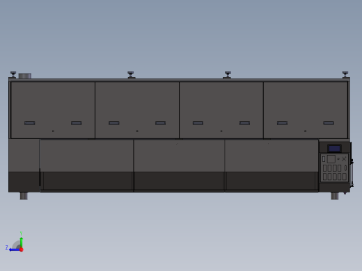 在线式隧道炉右视缩略图