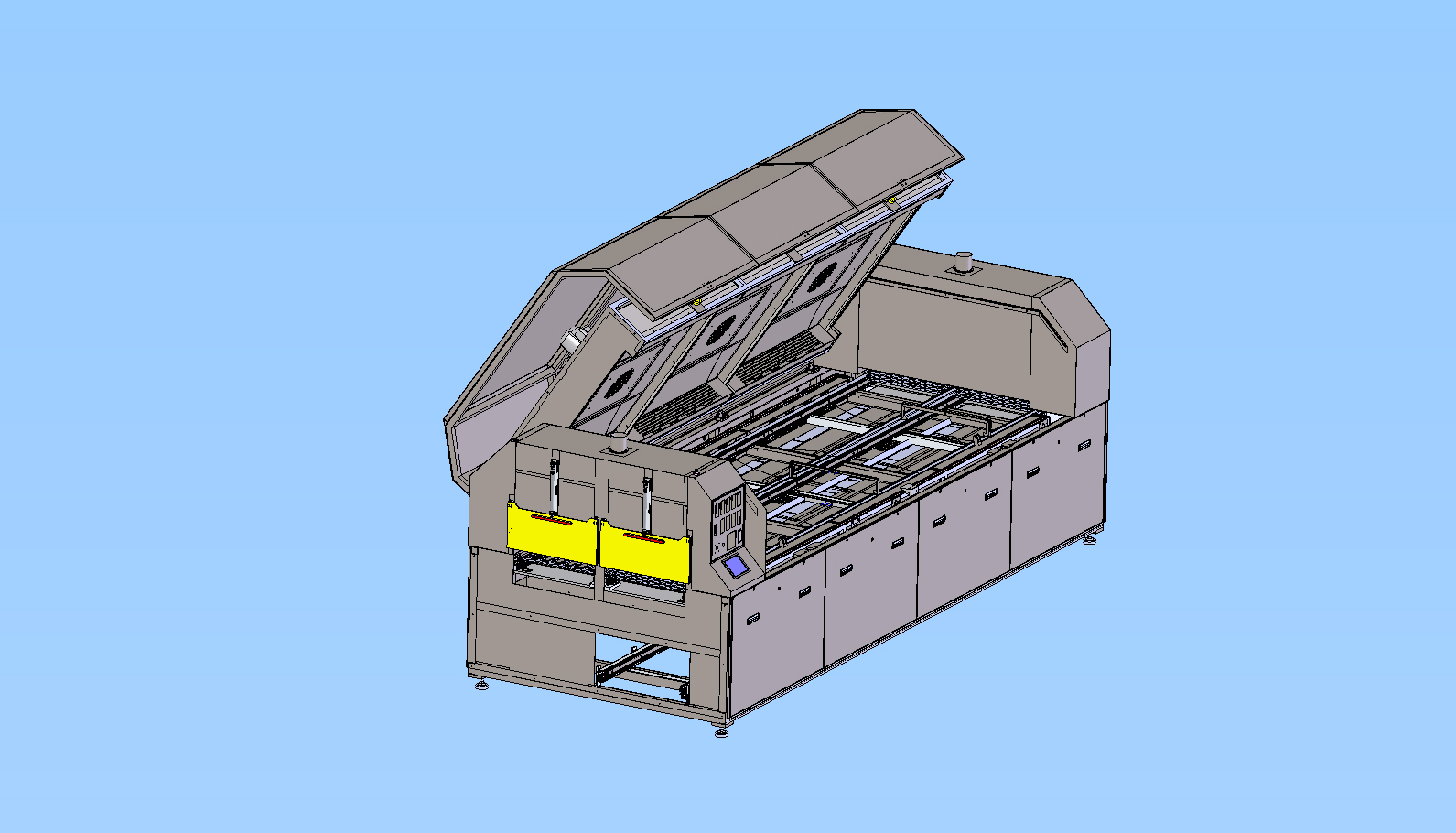在线式隧道炉