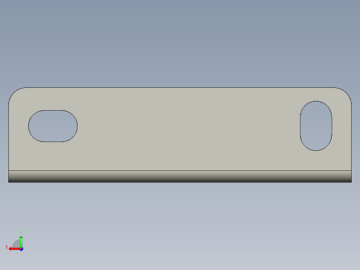 基恩士BL-700bracket_kc图纸模型后视缩略图
