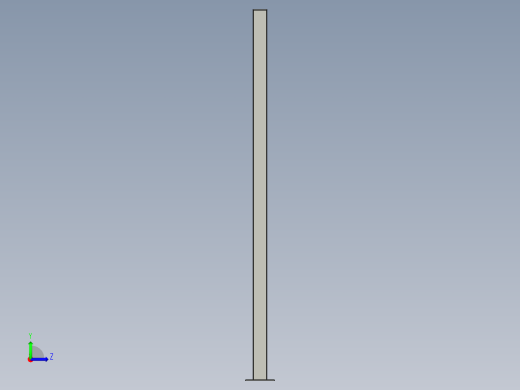 自闭重力闸门左视缩略图