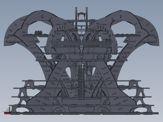 激光下料拼图CAD-SOLIDWORKS 2009-STEP _ IGES后视缩略图