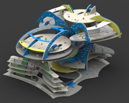 激光下料拼图CAD-SOLIDWORKS 2009-STEP _ IGES缩略图