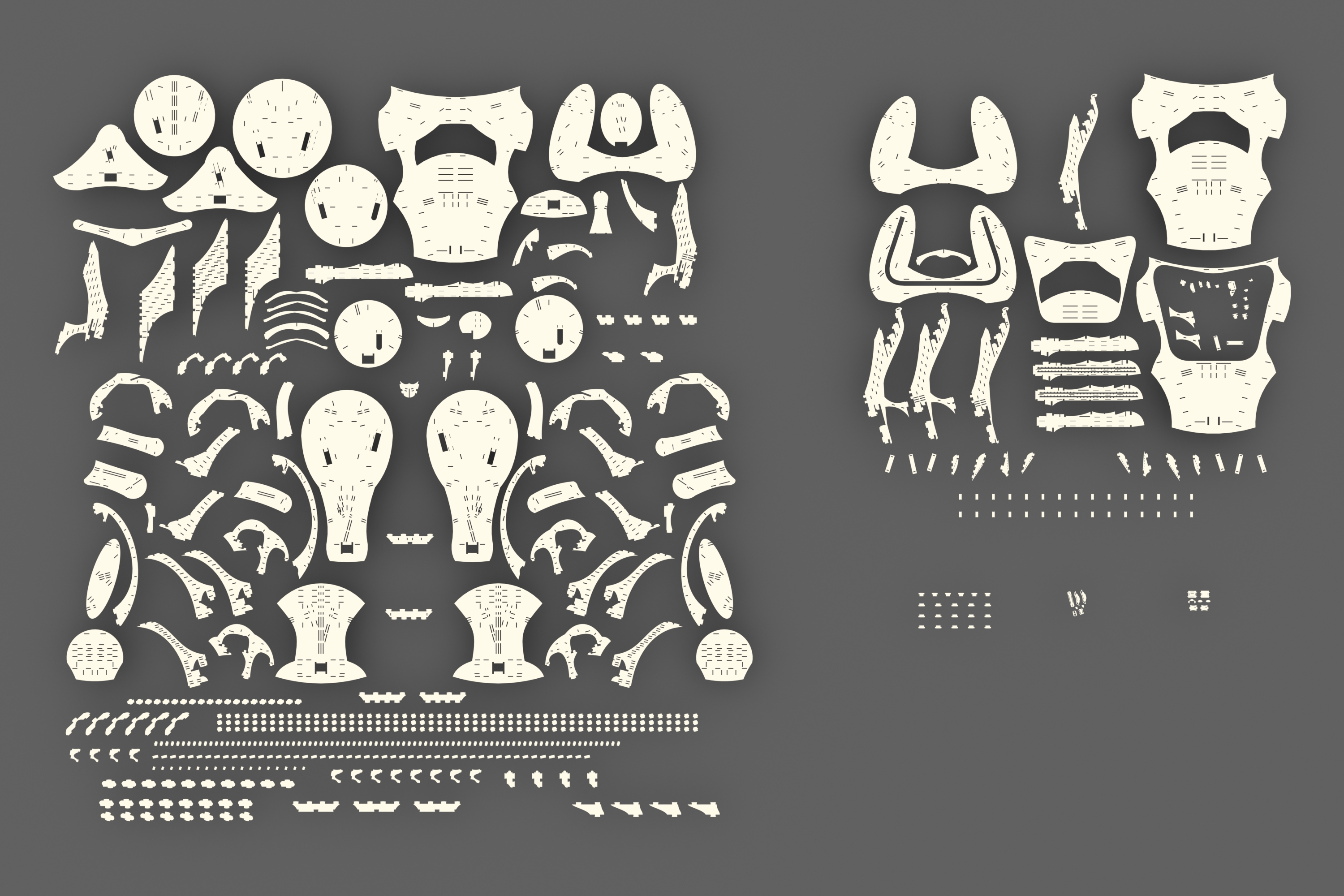 激光下料拼图CAD-SOLIDWORKS 2009-STEP _ IGES