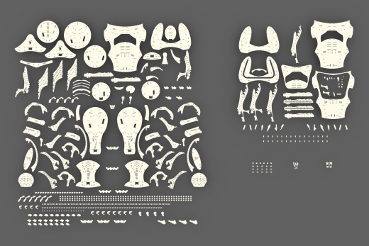 激光下料拼图CAD-SOLIDWORKS 2009-STEP _ IGES缩略图
