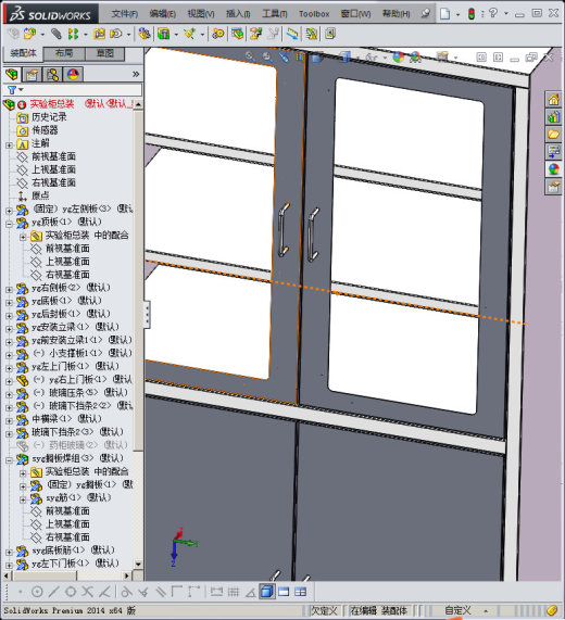 实验柜总装缩略图