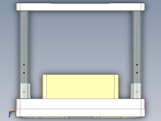 WR01-笔记本CNC工装夹具三维模型CNC2俯视缩略图