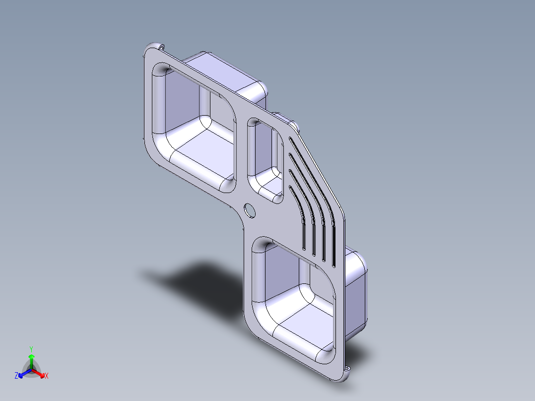 水槽、不锈钢水槽(101)正等轴测图