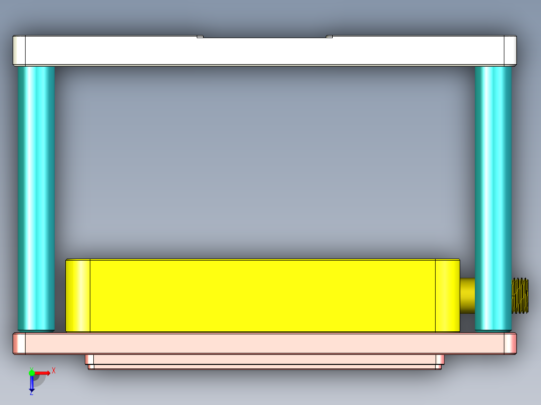 T305-CNC2笔记本CNC工装夹具三维模型-0621俯视图