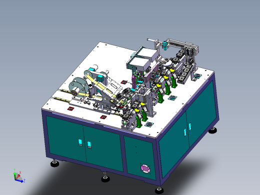 一种极耳贴胶机sw18可编辑
