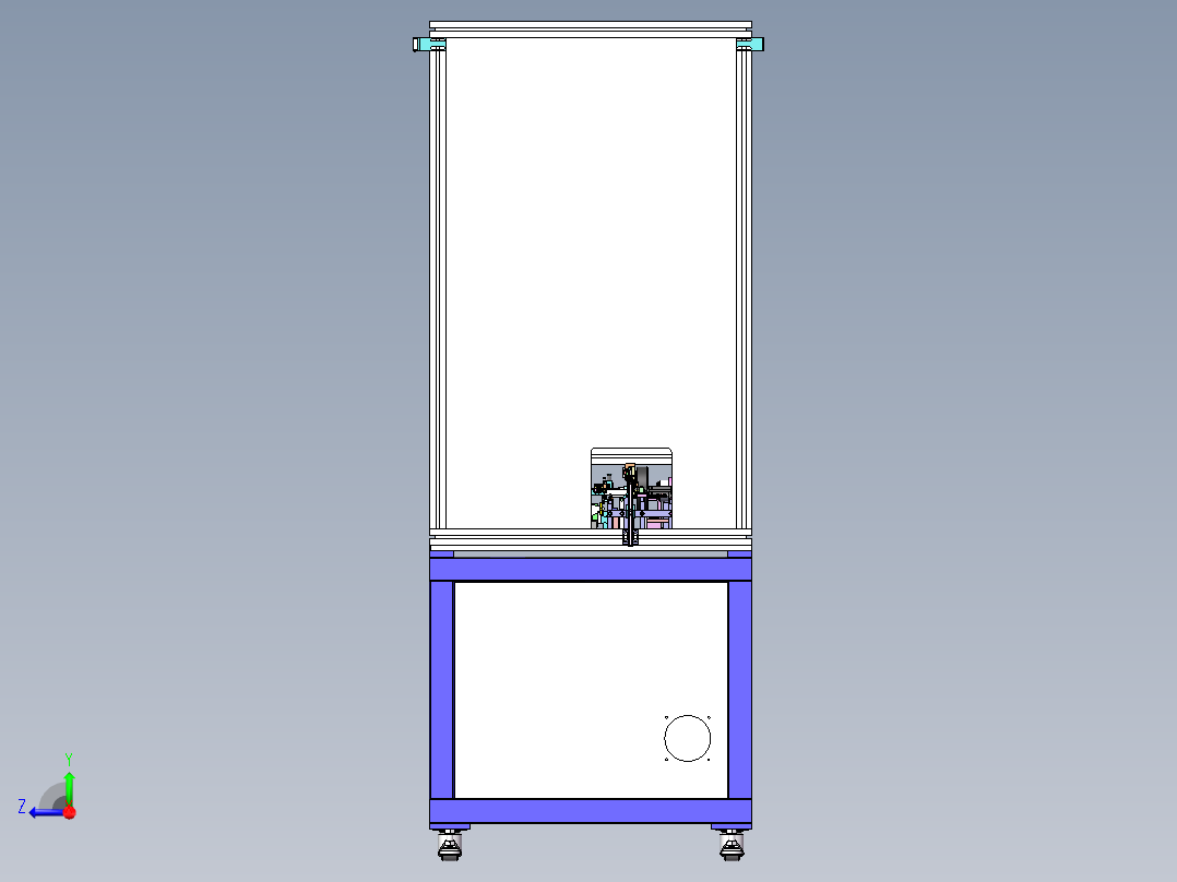SATA连接器自动CCD检测设备sw13可编辑右视图