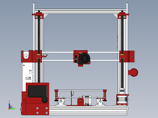 3D打印机前视缩略图