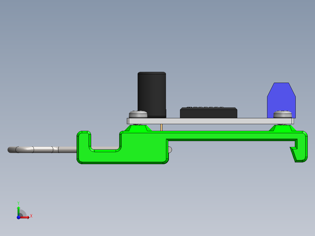A0002489-MDB_v3的电机驱动器支架前视图