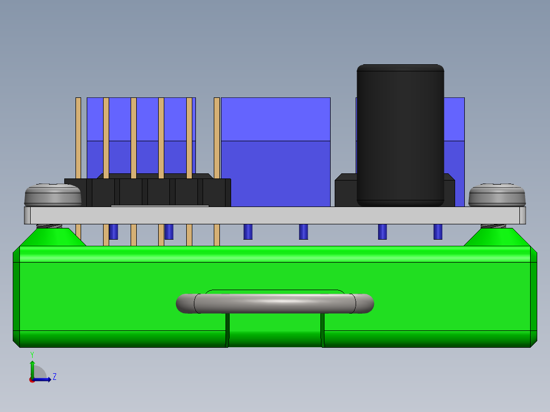 A0002489-MDB_v3的电机驱动器支架左视图