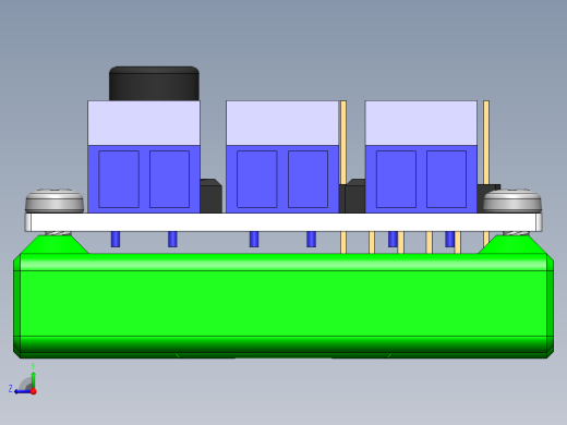 A0002489-MDB_v3的电机驱动器支架右视缩略图