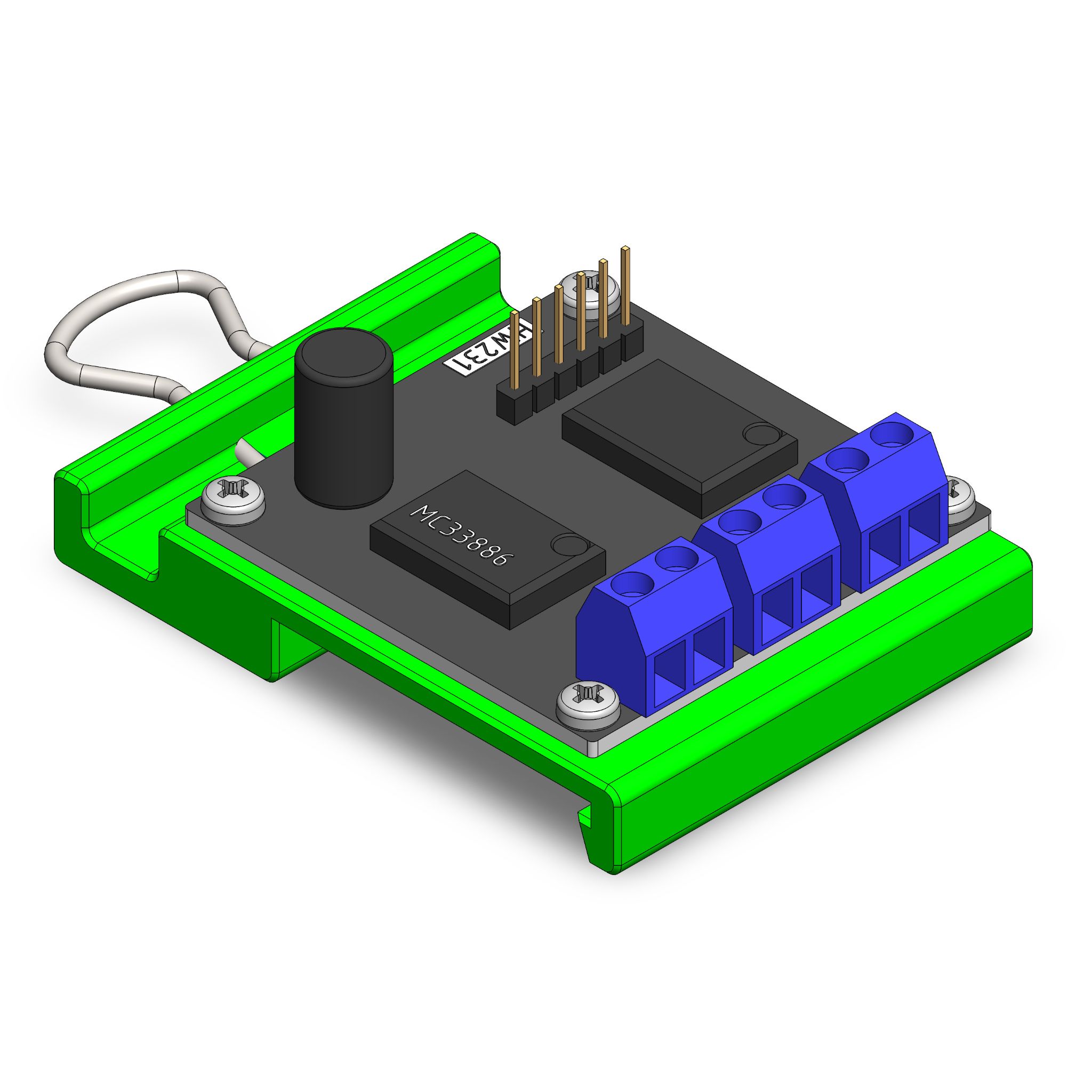 A0002489-MDB_v3的电机驱动器支架
