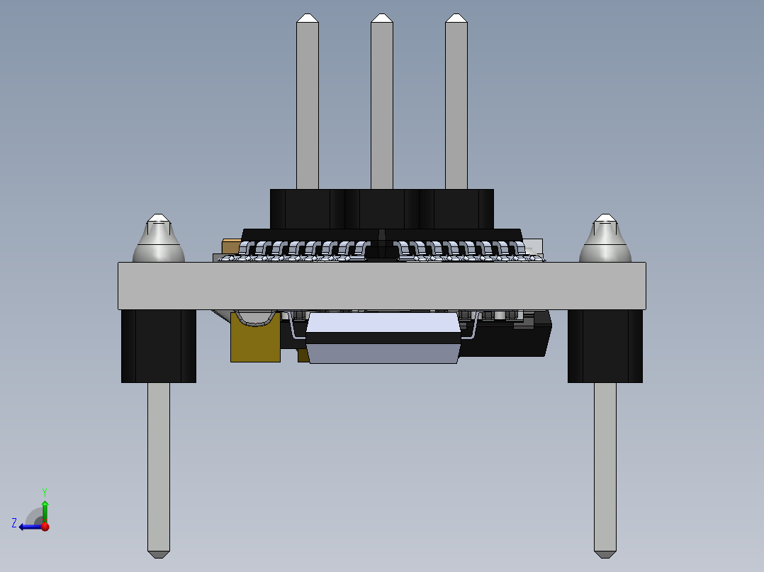 电路板、主板(209)右视图