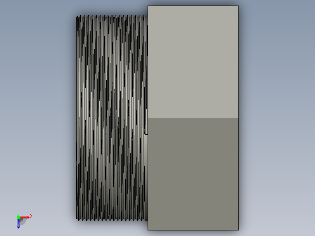螺纹管转接头-内外丝等径 DN100俯视图