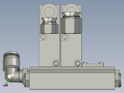 4V2100C电磁阀右视缩略图