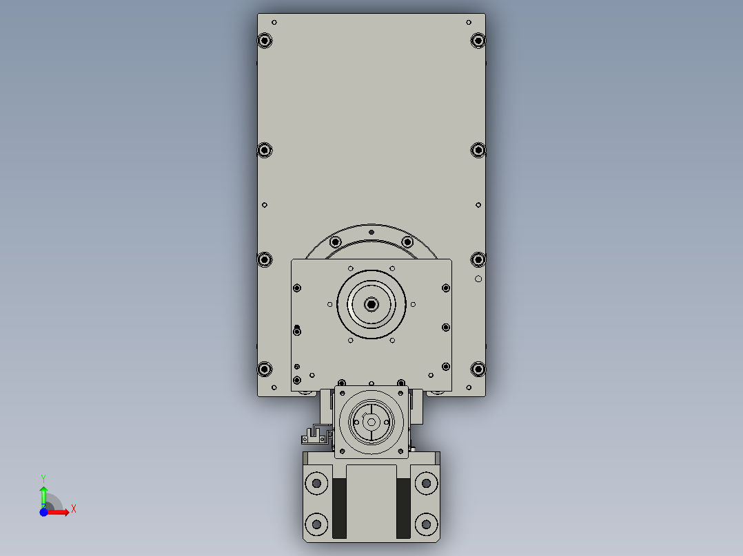 TJ17SZ0409B-004-0000(顶升模组部)前视图