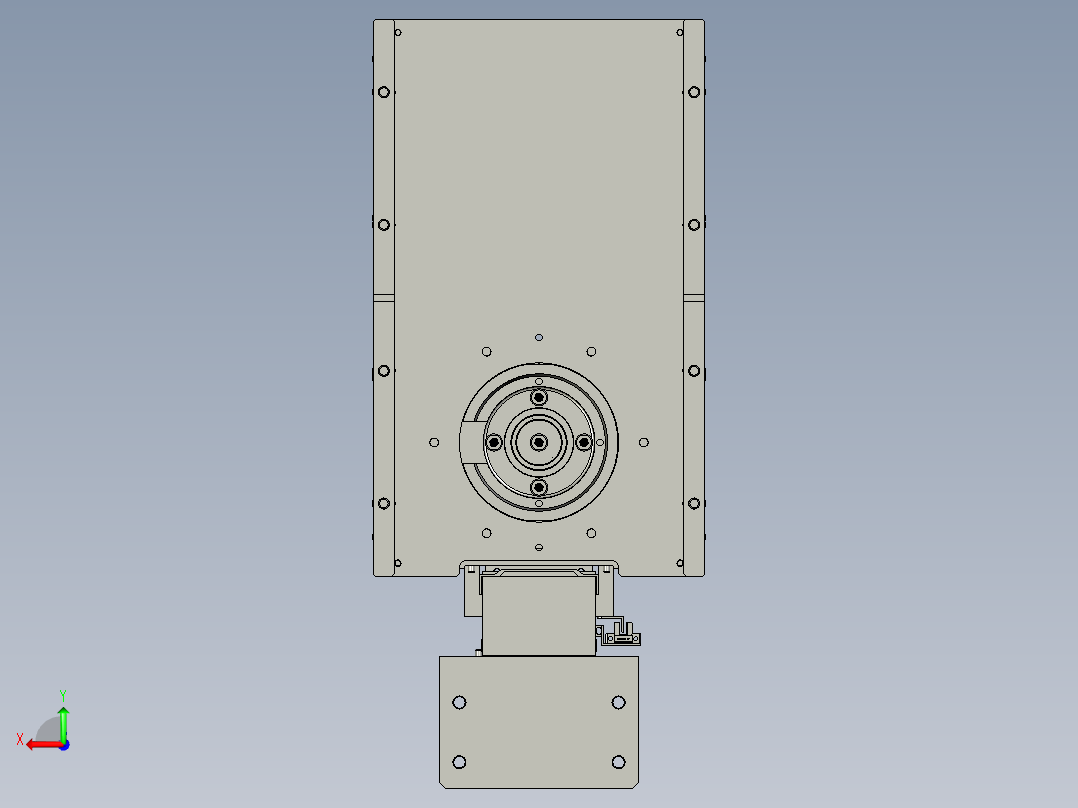TJ17SZ0409B-004-0000(顶升模组部)后视图