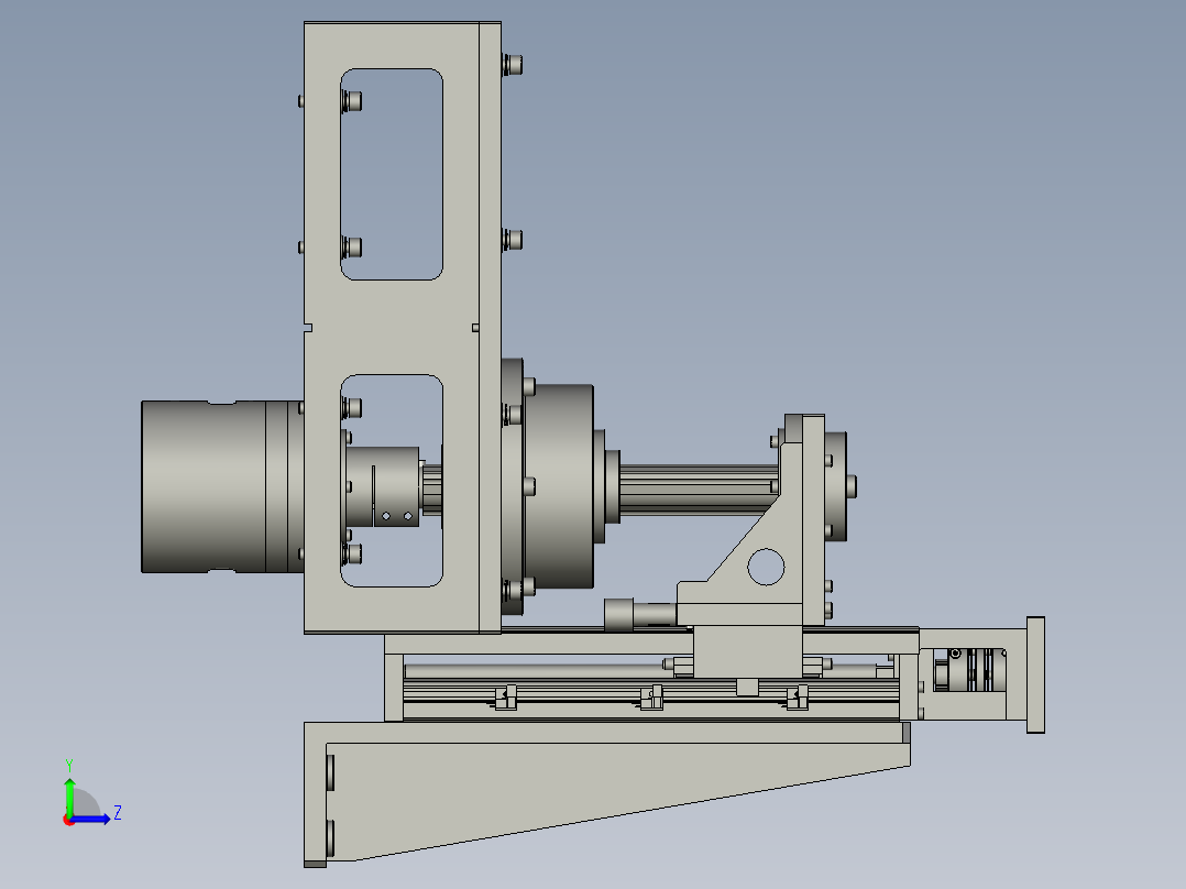 TJ17SZ0409B-004-0000(顶升模组部)左视图