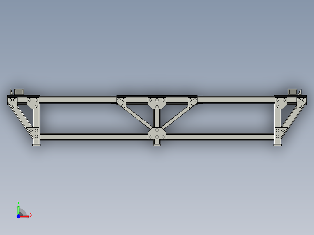 60T重载托盘前视图