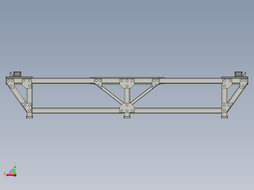 60T重载托盘后视图
