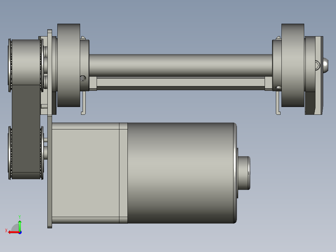 kra01-b200-l1000-40流水线怡合达后视图