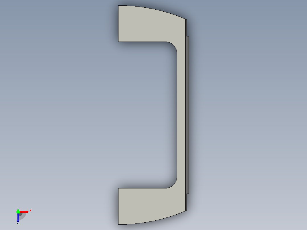 711-0660002016-0门把手俯视图