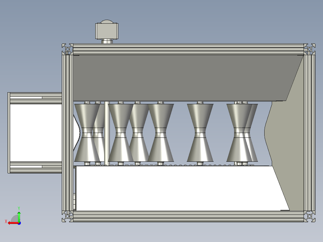 分拣装配体后视图