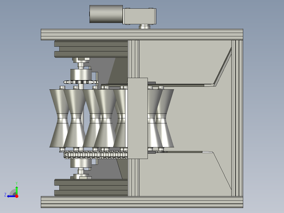 分拣装配体右视图